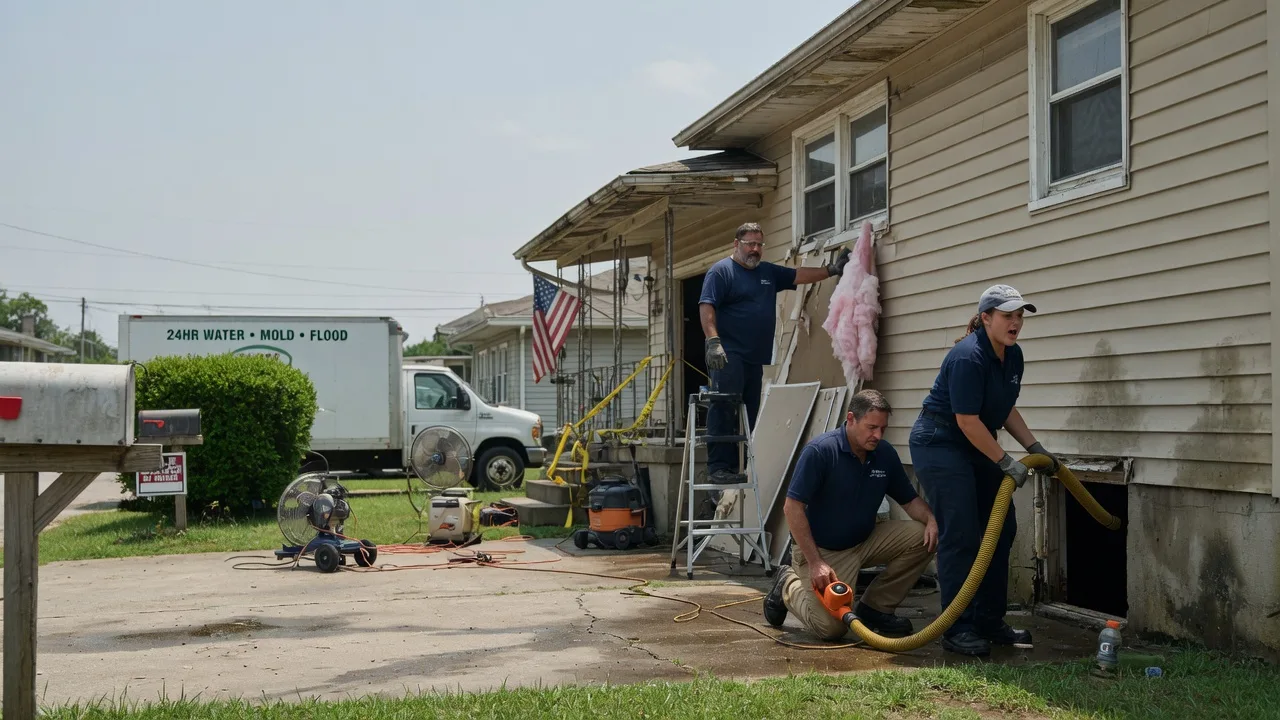 Water Damage Repair in Leland, IL near me